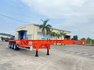 Mooc xương Doosung 40feet 3 trục 8 chốt