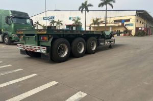 Mooc sàn chở cuộn thép Soosan