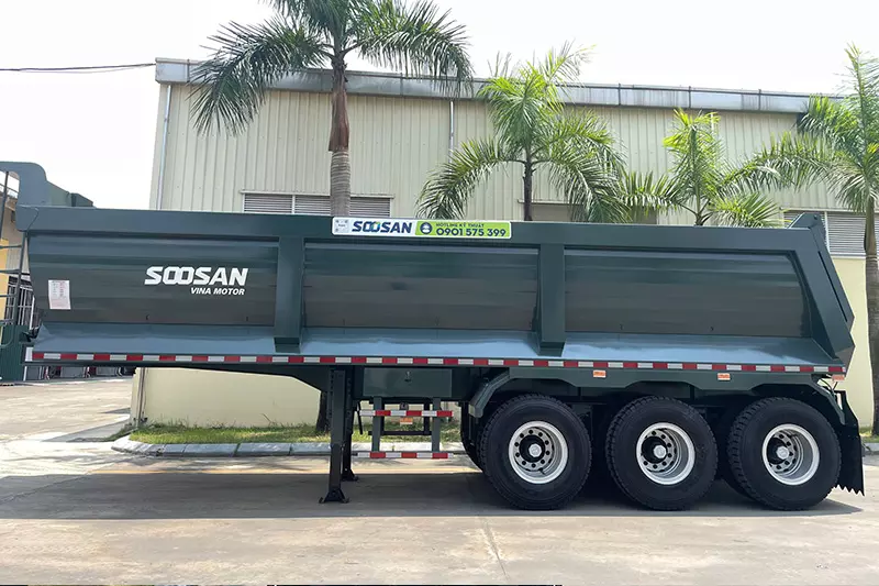 Tại sao mooc ben soosan luôn cháy hết hàng, mooc ben CIMC ế không ai mua?